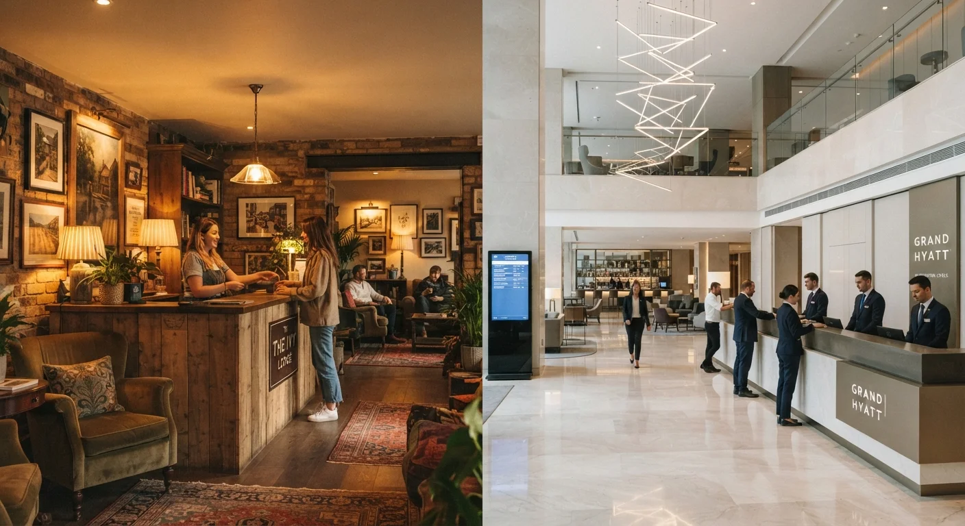 Boutique Hotels vs. International Chains: What the Stay Experience Actually Looks Like