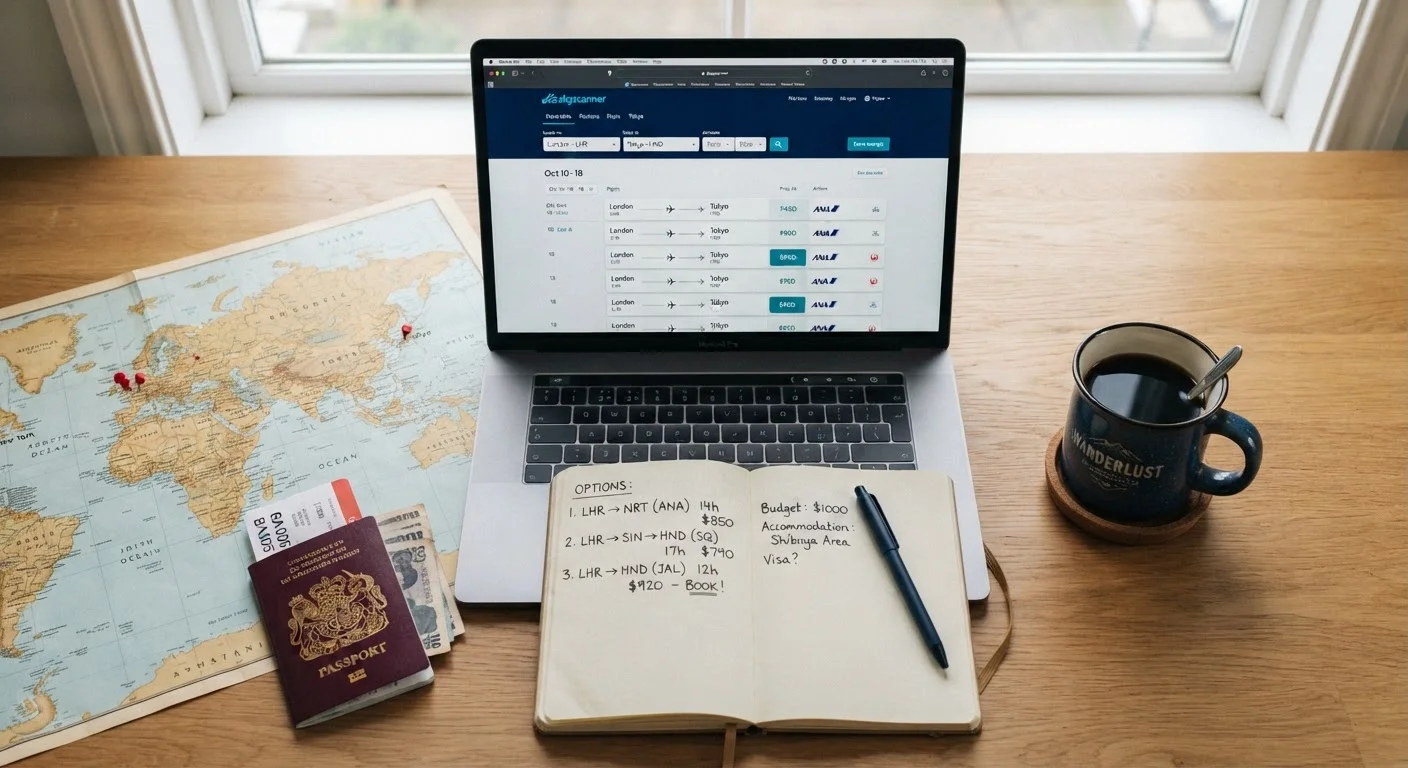 Building a Flight Search Strategy That Actually Works