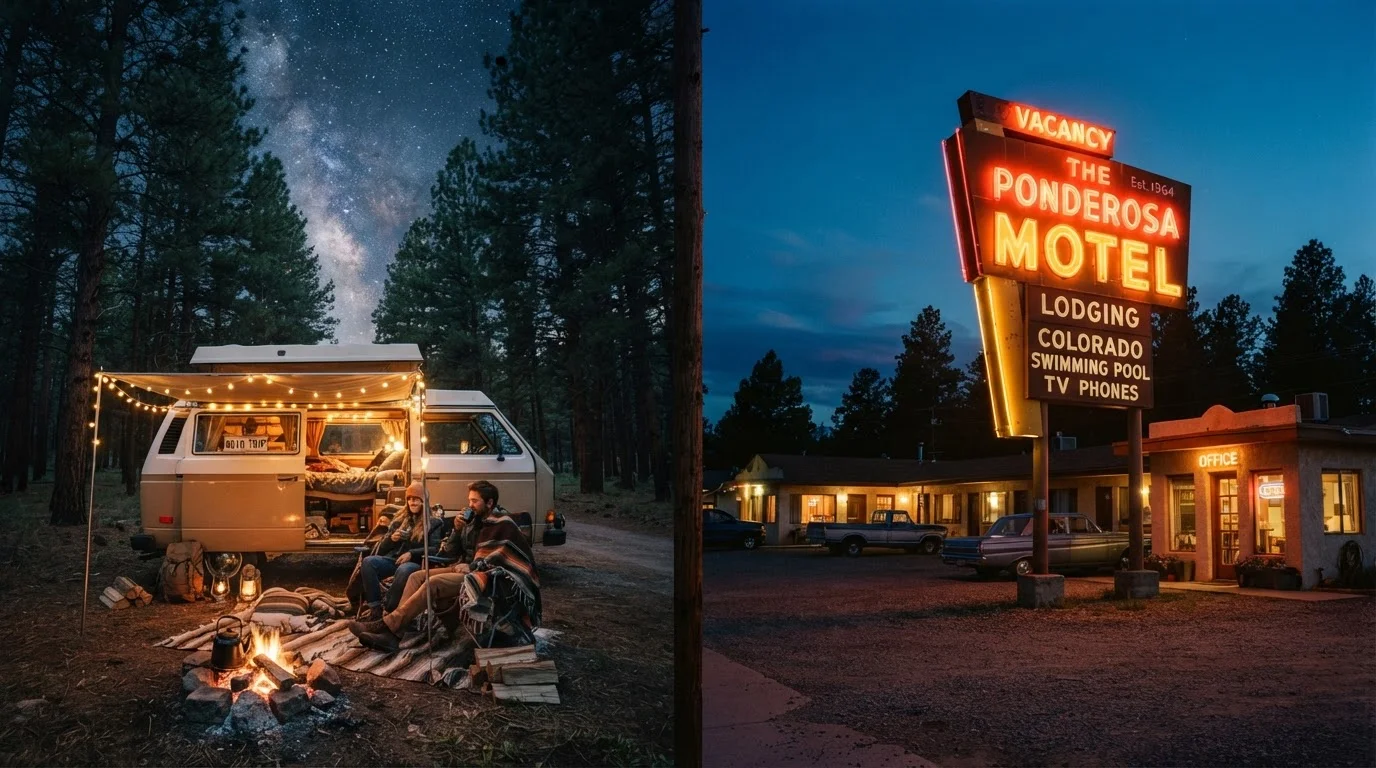 Car Camping vs. Motel Hopping: Two Philosophies of the Open Road