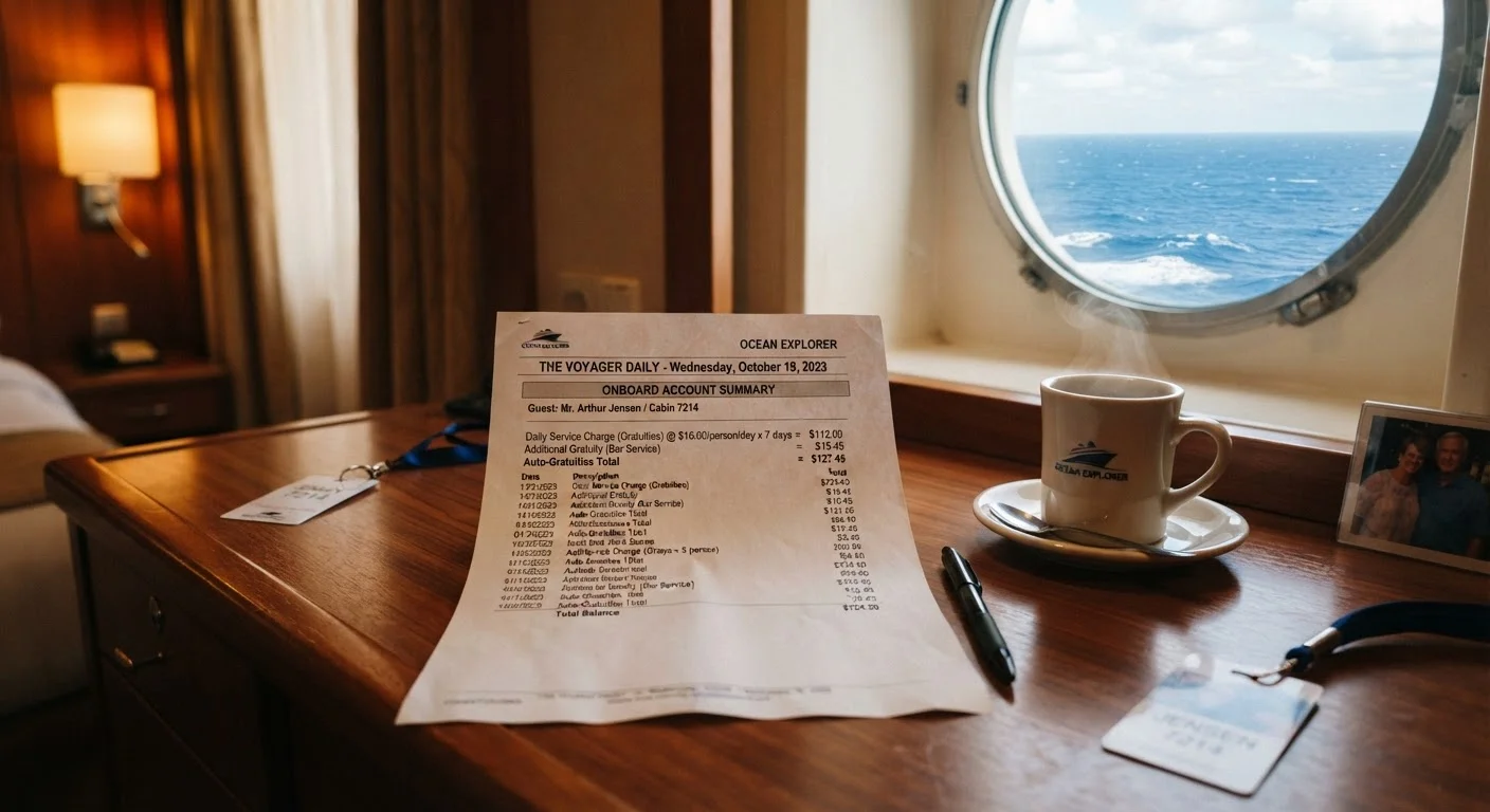 Cruise Gratuities and Tipping: What the Charges Actually Cover