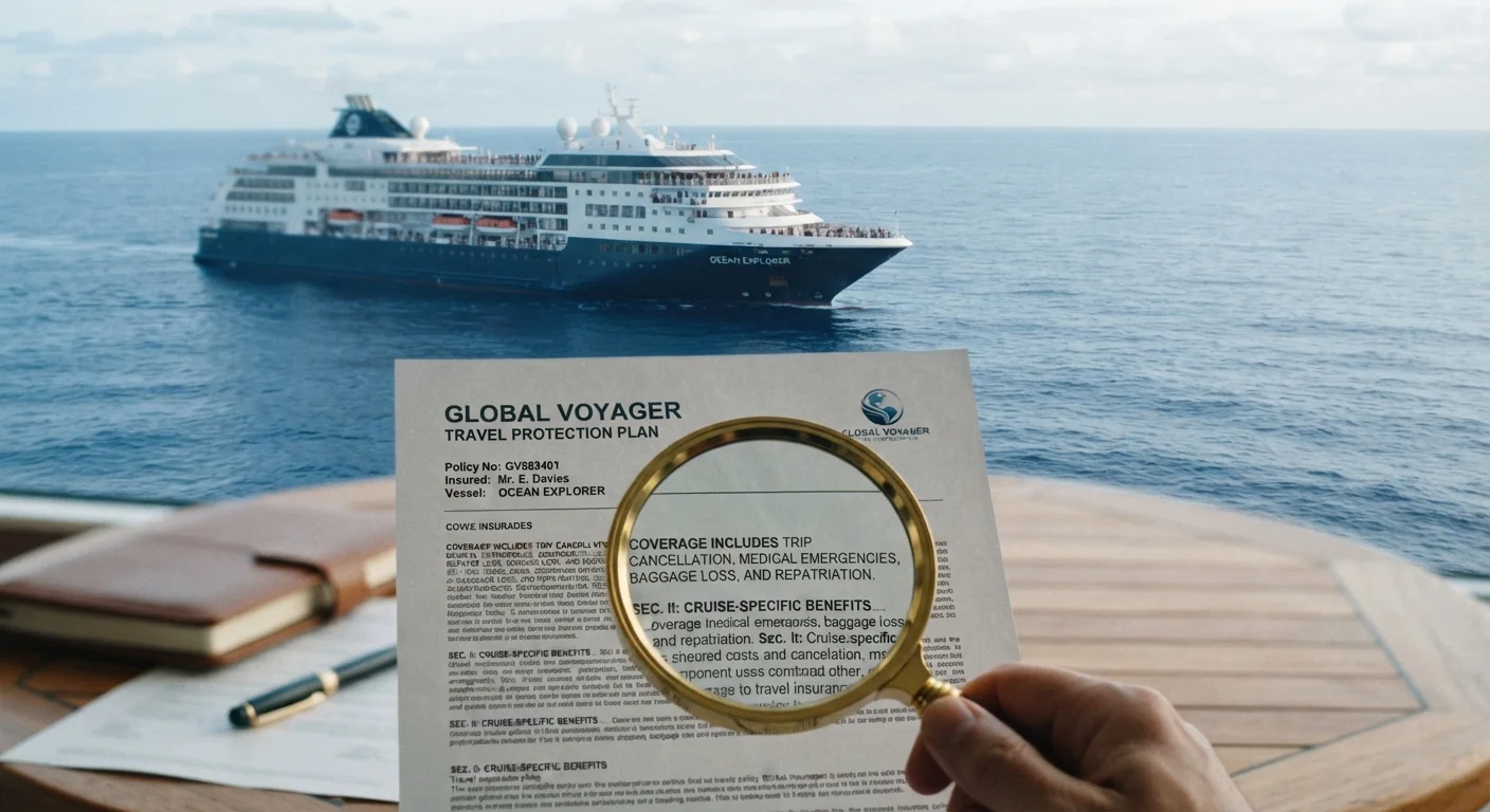 Cruise Travel Insurance: What It Covers and the Gaps Worth Knowing About