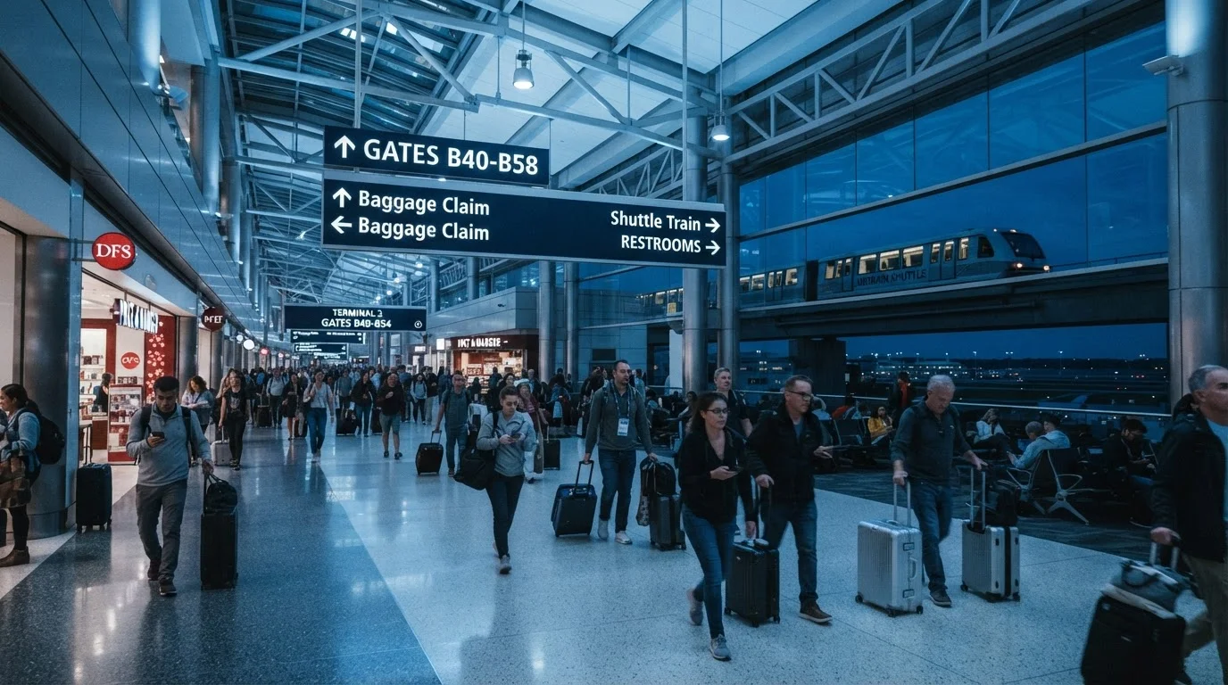 Everything Airports Don't Tell You About Moving Between Terminals