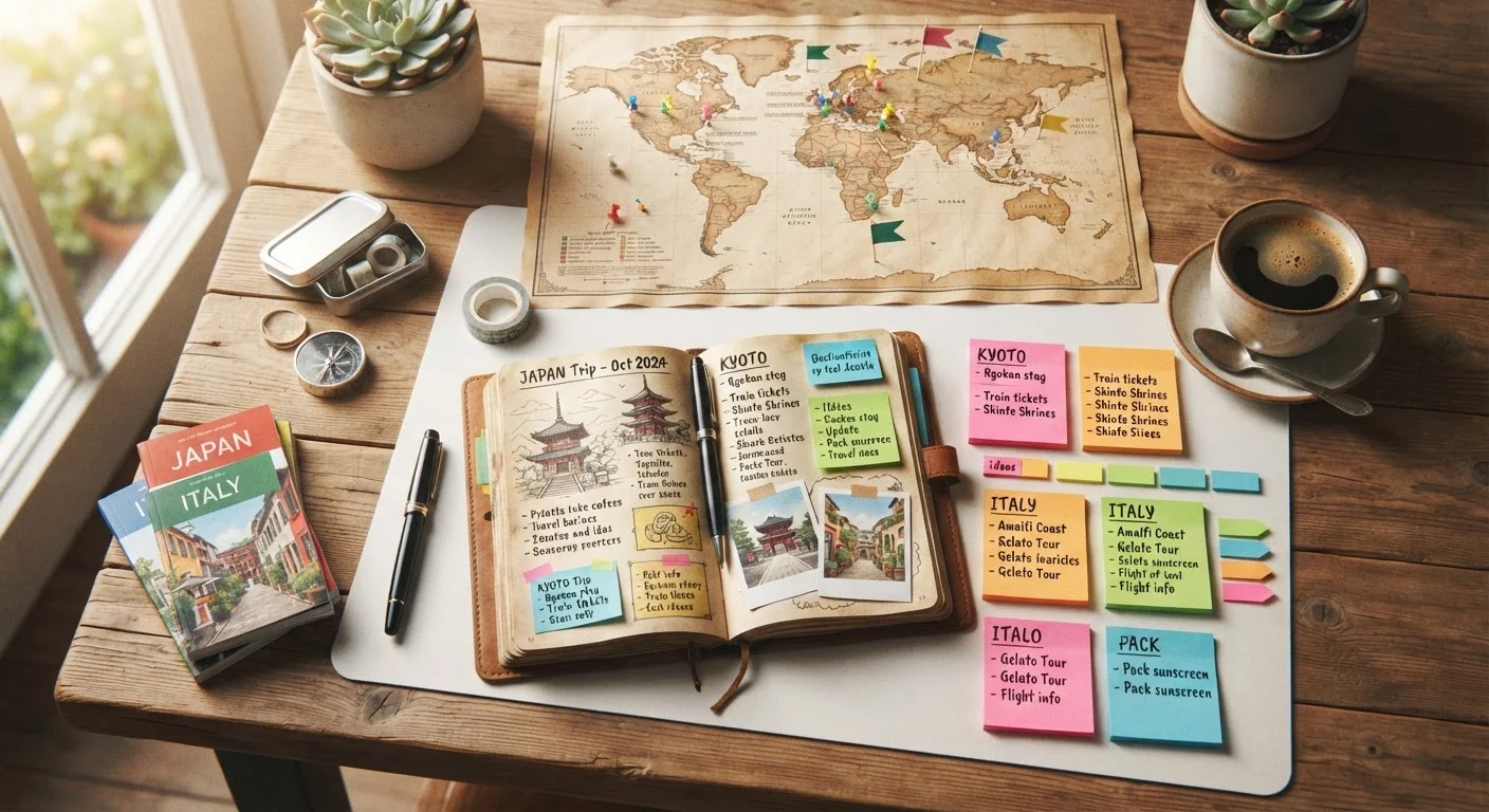 From Blank Page to Day-by-Day Plan: Structuring Your First Itinerary