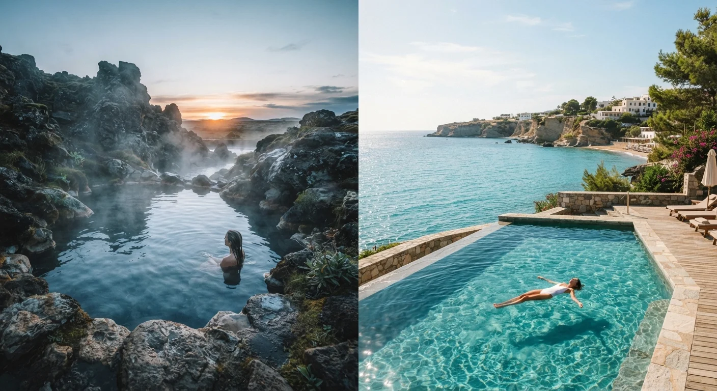 Hot Springs vs. Thalassotherapy: Two Ancient Water Traditions, Two Very Different Experiences