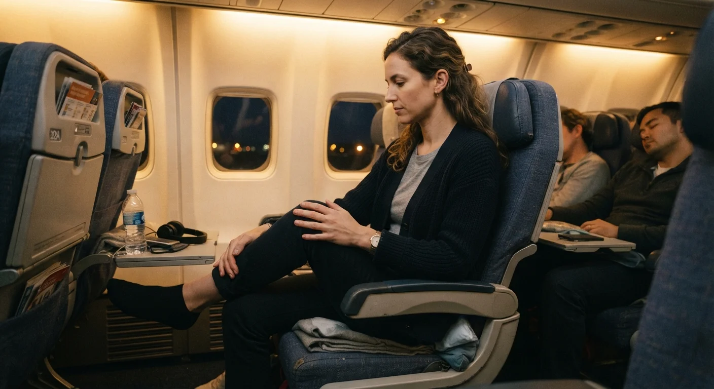 In-Flight Stretches That Don't Embarrass You or Block the Aisle
