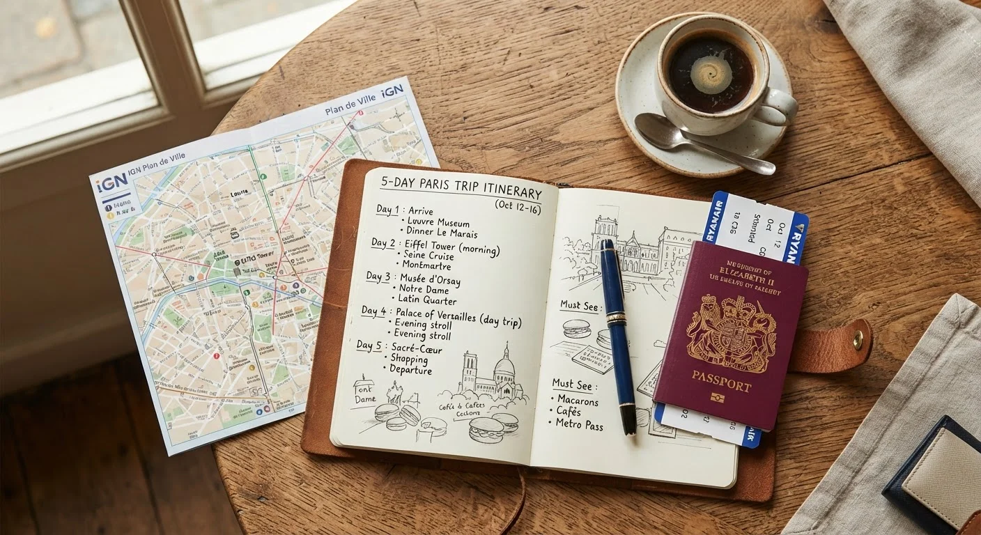 Itinerary Planning for Trips Under a Week: Making Short Trips Count