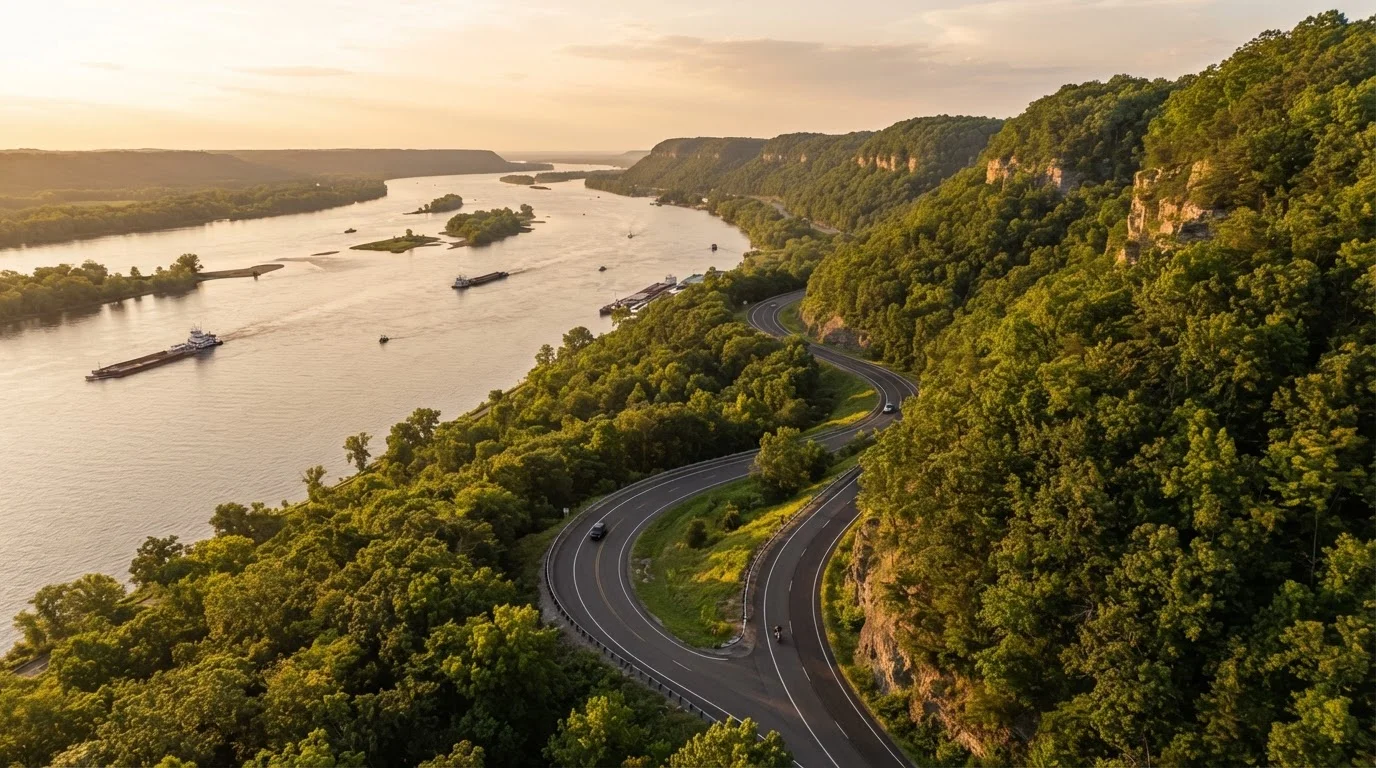 Planning a Drive Along the Great River Road