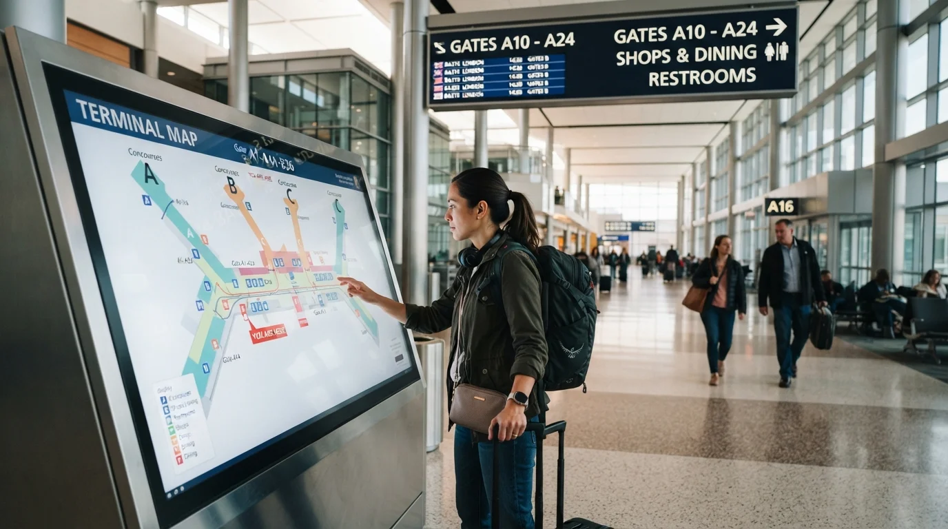 Reading an Airport Map Without Stress