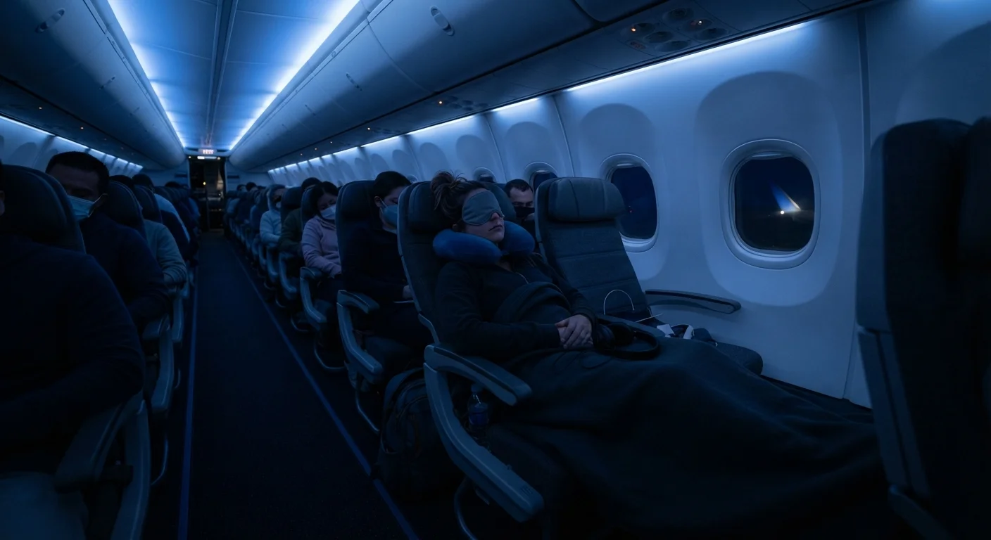 Sleeping on a Plane: A Realistic Approach for Non-Lie-Flat Seats
