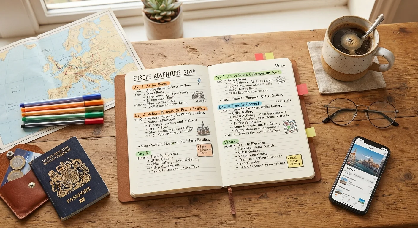The Anatomy of a Well-Built Travel Itinerary