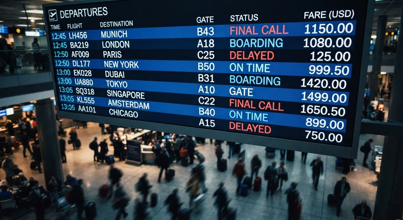 The Logic Behind Flight Pricing: Why the Same Seat Costs Different Amounts