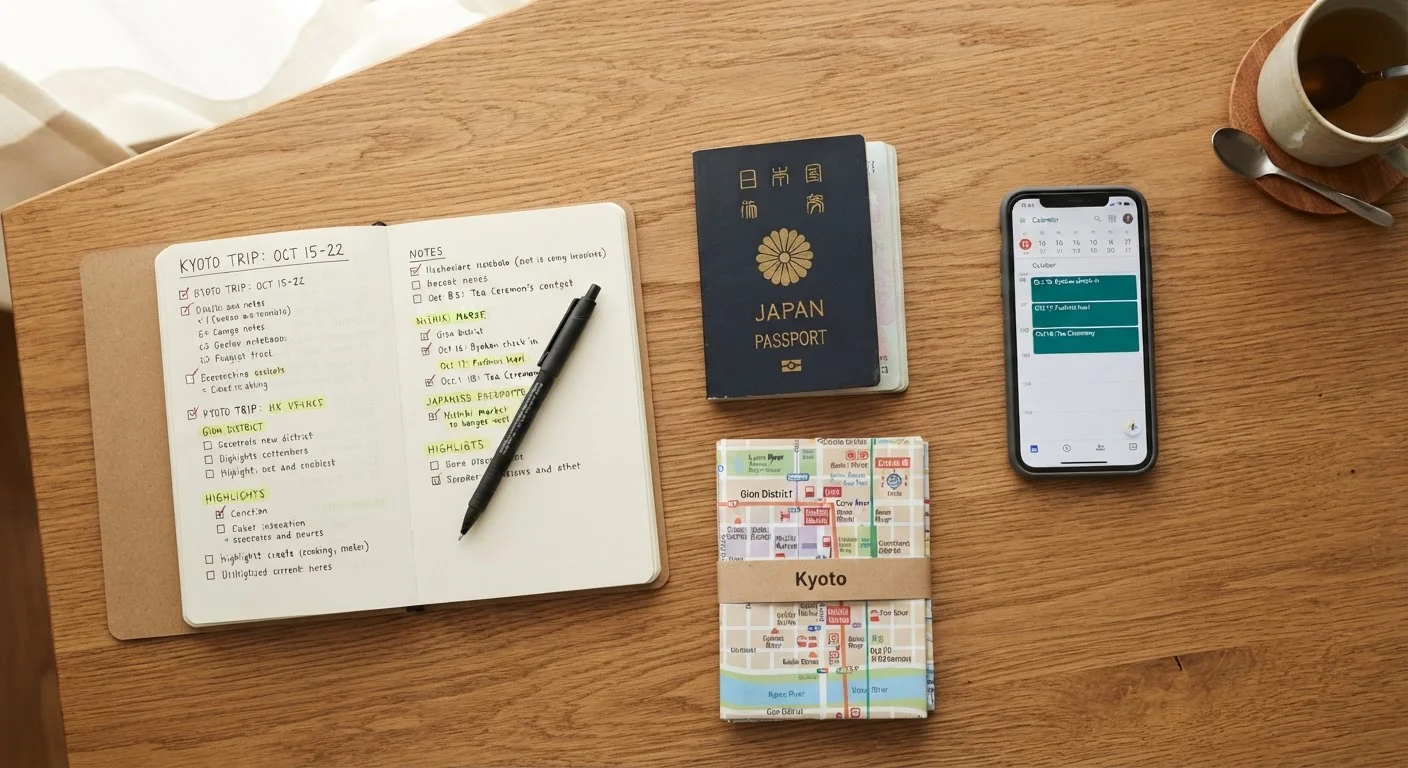 The Pre-Departure Itinerary Checklist Every Traveler Should Run Through