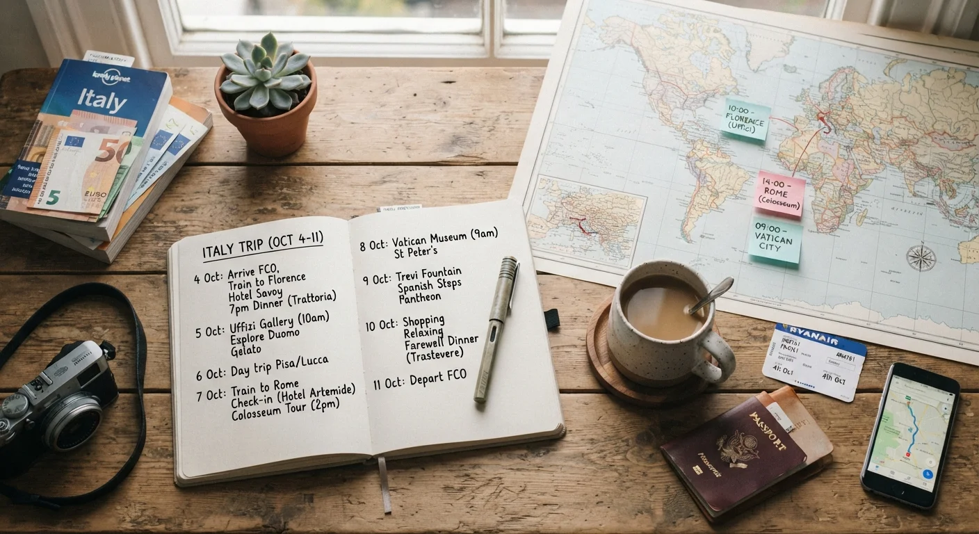 Transit Time, Buffer Days, and the Hidden Math of Itinerary Planning