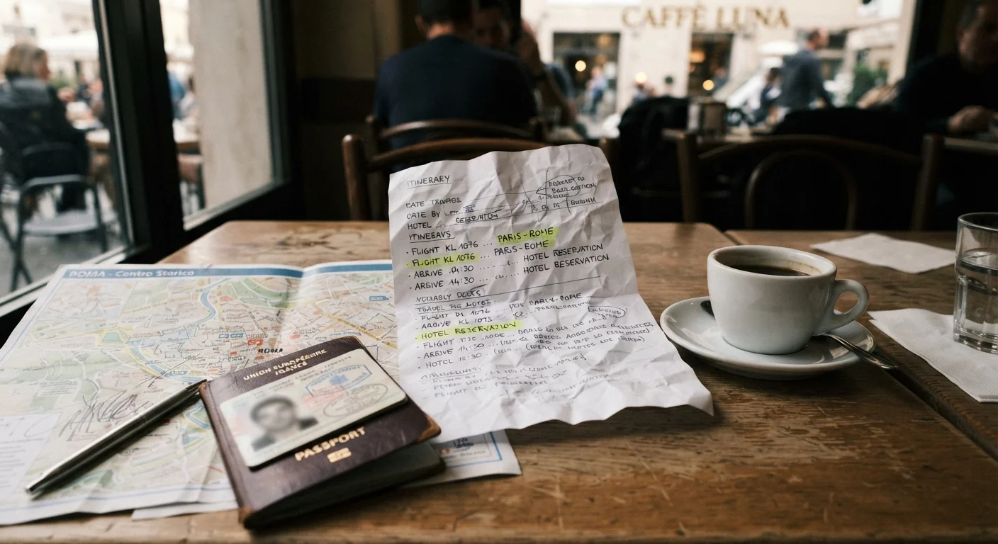 Why Your Itinerary Keeps Falling Apart by Day Three